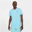 Nike Men’s Court Dri-FIT Tennis Polo Shirt Blue, Large – Mens Golf Shirts at Academy Sports