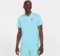 Nike Men’s Court Dri-FIT Tennis Polo Shirt Blue, Small – Mens Golf Shirts at Academy Sports