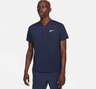 Nike Men’s Court Dri-FIT Tennis Polo Shirt Navy Blue, X-Large – Mens Golf Shirts at Academy Sports