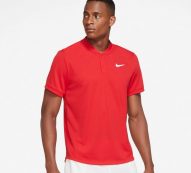 Nike Men’s Court Dri-FIT Tennis Polo Shirt Red, X-Large – Mens Golf Shirts at Academy Sports
