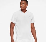 Nike Men’s Court Dri-FIT Tennis Polo Shirt White, Medium – Mens Golf Shirts at Academy Sports