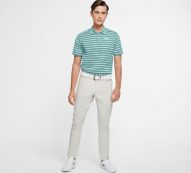 Nike Men’s Dri-FIT Victory Stripe Golf Polo Shirt Aqua/Turquoise Light, 2X-Large – Mens Golf Shirts at Academy Sports