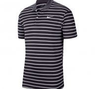 Nike Men’s Dri-FIT Victory Stripe Golf Polo Shirt Black/Gridiron/White, X-Large – Mens Golf Shirts at Academy Sports