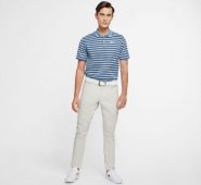 Nike Men’s Dri-FIT Victory Stripe Golf Polo Shirt Blue Light, Large – Mens Golf Shirts at Academy Sports