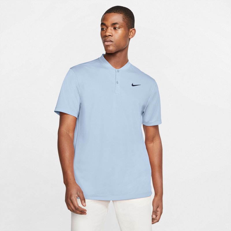 Nike Men's Victory Dri-FIT Golf Polo Shirt Blue Light, 2X-Large - Mens Golf Shirts at Academy Sports