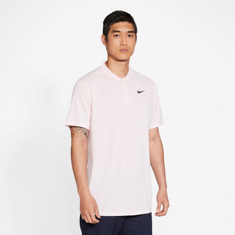 Nike Men's Victory Dri-FIT Golf Polo Shirt Pink, Large - Mens Golf Shirts at Academy Sports