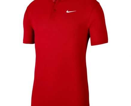 Nike Men’s Victory Dri-FIT Golf Polo Shirt Red/White, Large – Mens Golf Shirts at Academy Sports