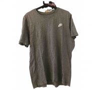 Nike grey Cotton Shirts