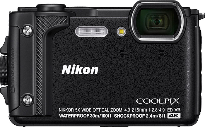 Nikon Coolpix W300 Black 16.0 Megapixel Waterproof Digital Camera