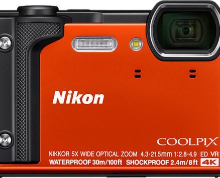 Nikon Coolpix W300 Orange 16.0 Megapixel Waterproof Digital Camera