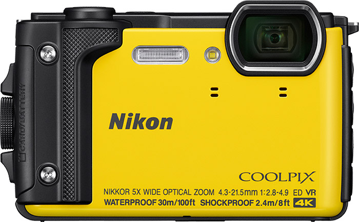 Nikon Coolpix W300 Yellow 16.0 Megapixel Waterproof Digital Camera