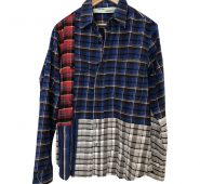 Off-White blue Cotton Shirts