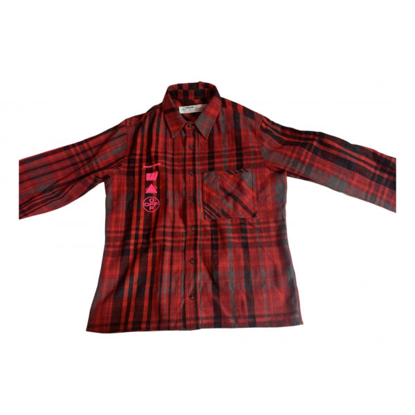 Off-White red Cotton Shirts