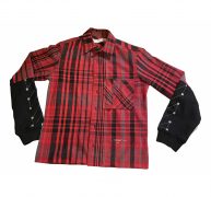 Off-White red Polyester Shirts