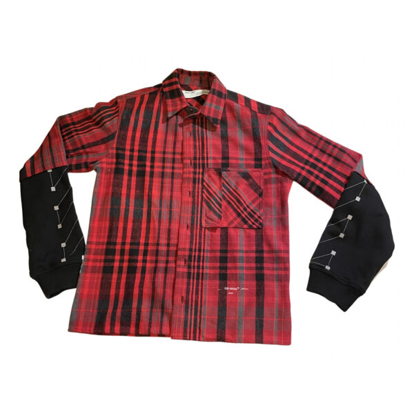 Off-White red Polyester Shirts