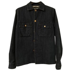 Officine Generale navy Denim - Jeans Shirts