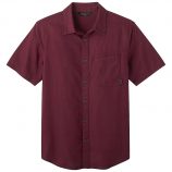 Outdoor Research Men’s Weisse Shirt – Medium – Burgundy