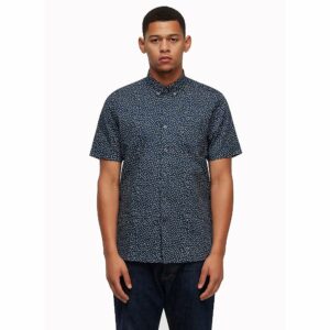 Penfield Men's Allerton Shirt - Medium - Navy