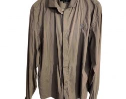 Philipp Plein brown Cotton Shirts