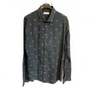 Piazza italia black Cotton Shirts