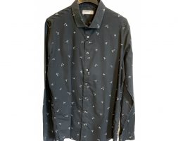 Piazza italia black Cotton Shirts