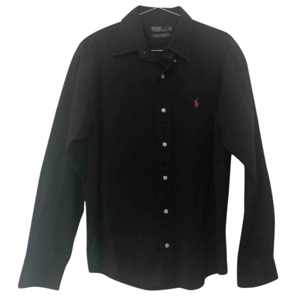 Polo Ralph Lauren black Cotton Shirts