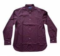 Polo Ralph Lauren burgundy Cotton Shirts