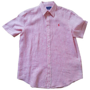 Polo Ralph Lauren pink Linen Shirts