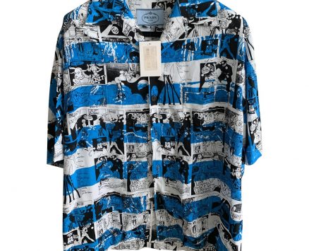 Prada blue Viscose Shirts