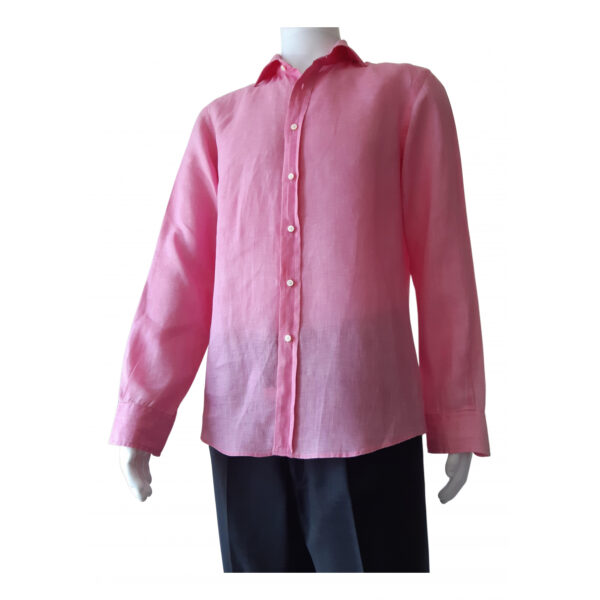 Ralph Lauren Purple Label pink Linen Shirts