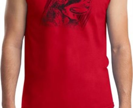 Rottweiler Sketch Mens Muscle Shirt
