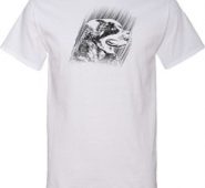 Rottweiler Sketch Mens Tall Shirt