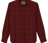 Royal Robbins Men’s Sonora Plaid LS Shirt – XL – Cedar