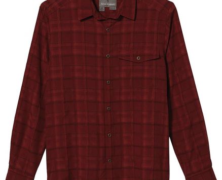 Royal Robbins Men’s Sonora Plaid LS Shirt – XL – Cedar