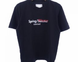 Sacai black Cotton Shirts