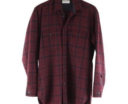 Saint Laurent red Wool Shirts