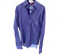 Salvatore Ferragamo purple Cotton Shirts