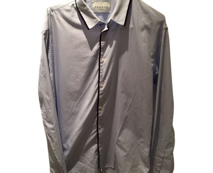 Sandro blue Cotton Shirts