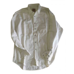 Sisley white Denim - Jeans Shirts