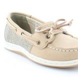 Sperry Little Kid Girls Firefish Shoes Linen/Oat 1