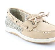 Sperry Little Kid Girls Firefish Shoes Linen/Oat 1