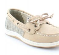 Sperry Little Kid Girls Firefish Shoes Linen/Oat 1