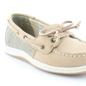 Sperry Little Kid Girls Firefish Shoes Linen/Oat 1