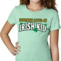 St Patricks Day Irish Kid Girls T-shirt