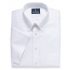 Stafford Travel Wrinkle Free Stretch Oxford Short Sleeve Button Down Collar Big And Tall Mens Dress Shirt, 18 , White