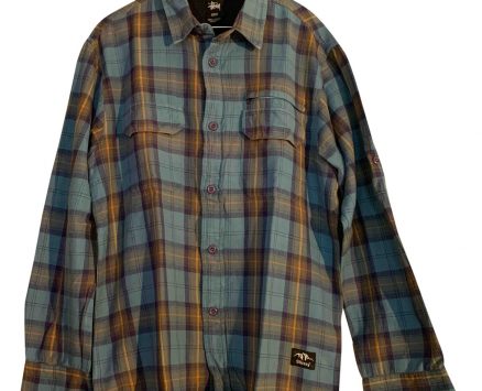Stussy turquoise Cotton Shirts