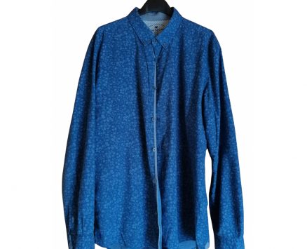TOM Tailor blue Cotton Shirts