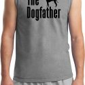 The Dog Father Black Print Mens Muscle Shirt