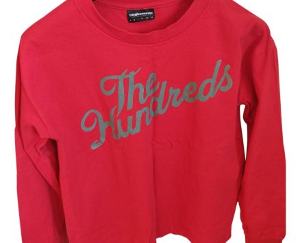 The Hundreds red Cotton Shirts