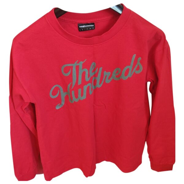 The Hundreds red Cotton Shirts